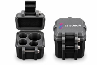 LS Bonum Vial Storage Case – 3 × 3 mL + 1 × 10 mL