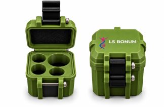 LS Bonum Vial Storage Case – 3 × 3 mL + 1 × 10 mL